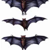 3D Fledermaus Fenster Sticker 3er Set -Halloween Dekorations Geschäft 3d fledermaus fenster sticker 3er set 3d halloween sticker bat motive 37781 01