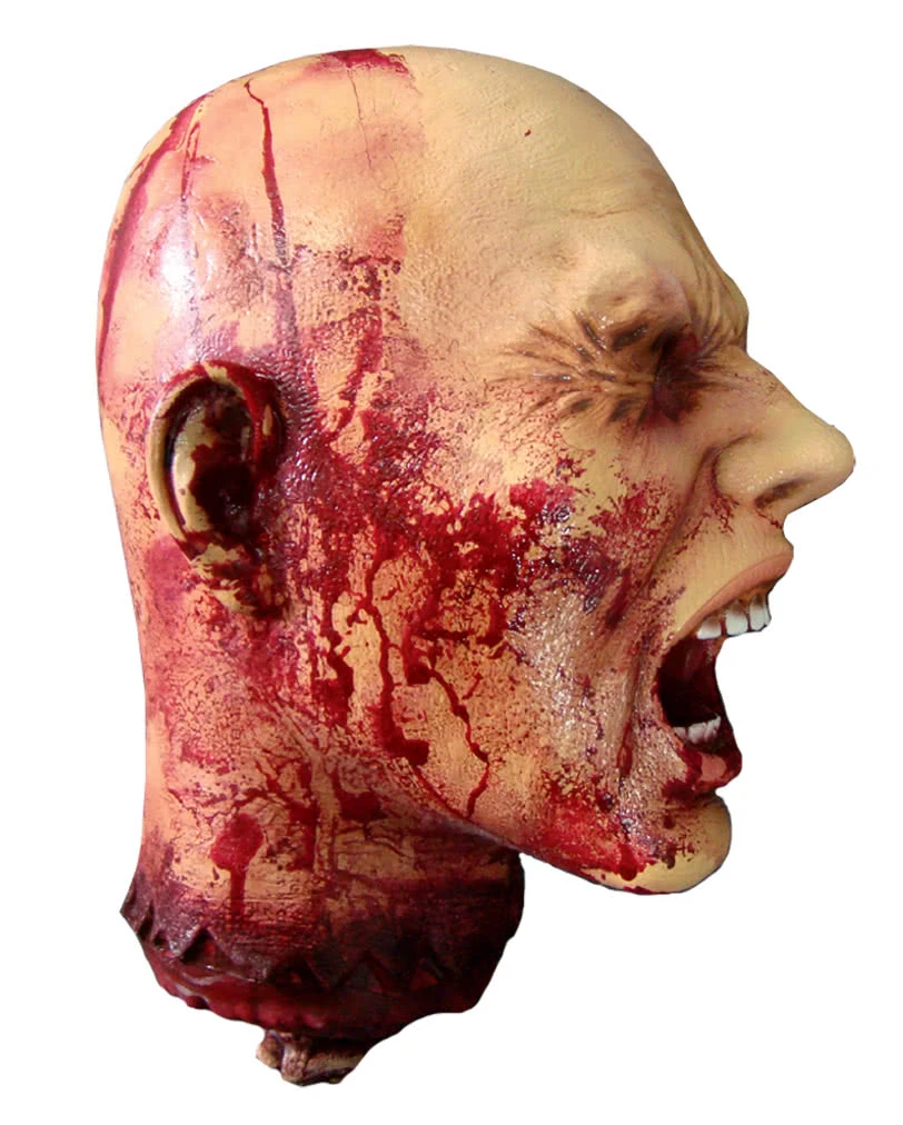 Abgetrennter Latex Schädel 3 Abgetrennter Latex Schädel – Bild 2
