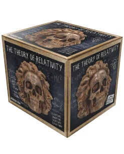 Albert Einstein Totenschädel 21cm -Halloween Dekorations Geschäft albert einstein totenkopf albert einstein totenschaedel albert einstein skull 54562 07