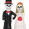Skelett Brautpaar Salz & Pfefferstreuer -Halloween Dekorations Geschäft alz und pfefferstreuer love never dies skelett brautpaar tischdekoration 27823