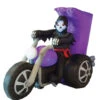 Aufblasbarer Sensenman Auf Motorrad -Halloween Dekorations Geschäft aufblasbarer grim reaper auf motorrad inflatable grim reaper on motorbike halloween deko 39336 01