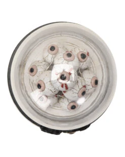 Beleuchteter Augenhügel Unter Glashaube 18cm -Halloween Dekorations Geschäft augenberg unter glaskuppel mit licht eye mound under glass dome with light halloween dekoration 54741 03