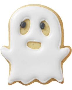 Plätzchenform Geist 7cm -Halloween Dekorations Geschäft austechform halloween suesser geist plaetzchenform mit halloween motiv weihnachtsplaetzchen form fuer geister fans 28567 3