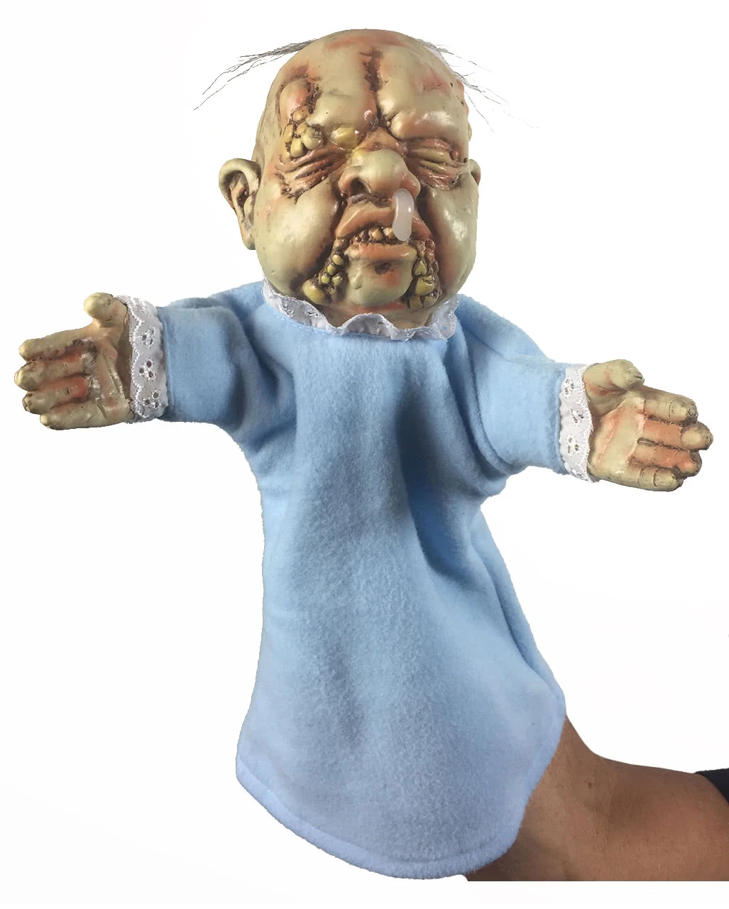 Zombie Baby Handpuppe 3 Zombie Baby Handpuppe