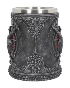 Baphomet Bierseidel 11 Baphomet Bierseidel -Halloween Dekorations Geschäft baphomet bierkrug baphomet bierstein baphomet tankard 39217 04