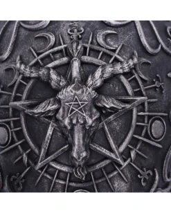 Baphomet's Worship Totenschädel 19,5cm -Halloween Dekorations Geschäft baphomets worship totenkopf baphomets woreship totenschaedel baphomets worship skull 53448 06