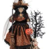 Beleuchtete Geisterhexe Aus Dem Märchenwald 54cm -Halloween Dekorations Geschäft beleuchtete maechenhexe aus dem geisterwald lighted haunted trail witch on base halloween deko 54767 01