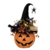 Halloween Kürbis Mit Hexenhut & LED Beleuchtung 56cm -Halloween Dekorations Geschäft beleuchteter halloween kuerbis mit elegantem hexenhut light up halloween pumpkin with witch hat 54761 01