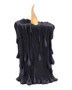 Schwarze Magie LED Kerze 19cm 11 Schwarze Magie LED Kerze 19cm -Halloween Dekorations Geschäft black magic led kerze black magic led candle halloween deko gothic deko 54011 04