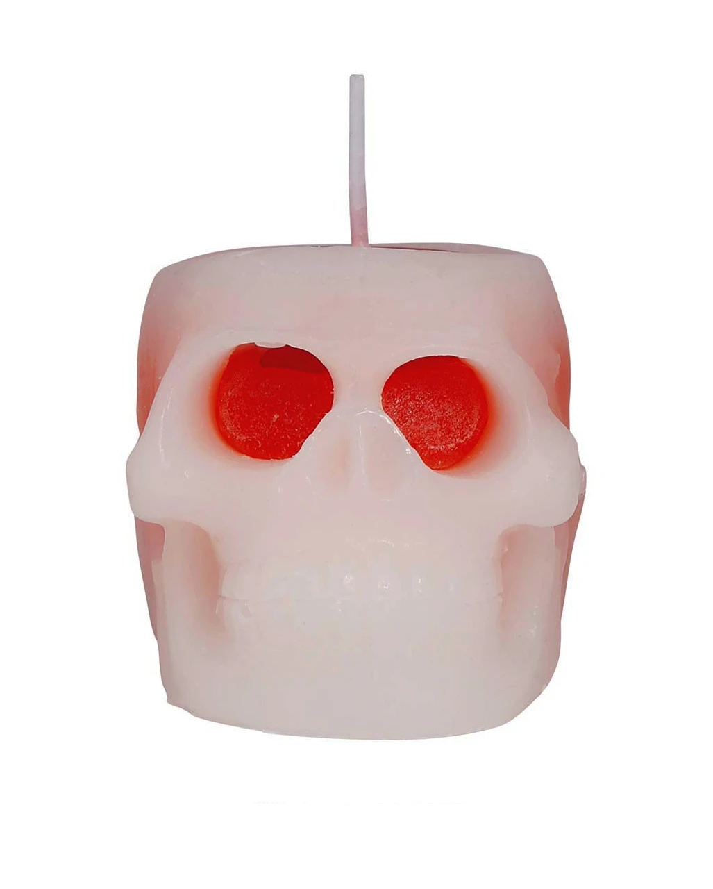 Blutende Totenkopf Kerze 6 Cm 3 Blutende Totenkopf Kerze 6 Cm