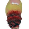Blutige Zehe / Bloody Toe -Halloween Dekorations Geschäft blutige zehe bloody toe abgehackter blutiger zeh als halloween dekoration leichenteile horror deko 12142