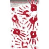 Blutspritzer Wanddeko 23-tlg. -Halloween Dekorations Geschäft blutiger handabdruck halloween deko bloody hand wall grabber bild1 28464