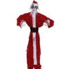 Blutiger Skelett Nikolaus Mit Bewegung 90cm 2 Blutiger Skelett Nikolaus Mit Bewegung 90cm -Halloween Dekorations Geschäft blutiger skelett weihnachtsmann mit bewegung bloody skeleton santa claus with movement halloween deko 53371