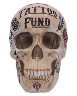 Calavera Tattoo Totenkopf Sparkasse -Halloween Dekorations Geschäft calavera tattoo totenschaedel sparkasse calavera tattoo totenkopf spardose calavera tattoo skull fund 39512 05