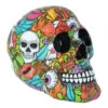 Calypso Pop Art Totenkopf -Halloween Dekorations Geschäft calypso pop art totenschaedel calypso pop art totenkopf calypso pop art skull 50728 01