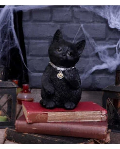 Freche Katze Zeigt Mittelfinger 16,5cm -Halloween Dekorations Geschäft cattitude katze zeigt mittelfinger cattitude cat showing middle finger gothic deko geschenkartikel 53939 7