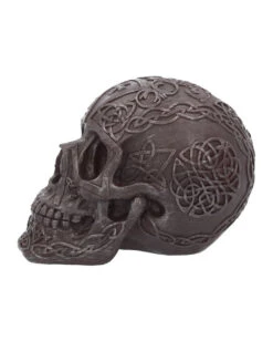 Celtic Iron Totenschädel 16cm -Halloween Dekorations Geschäft celtic iron totenkopf celtic iron totenschaedel celtic iron skull 50736 03