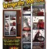 Spooky Halloween Kühlschrank Folie 2 Spooky Halloween Kühlschrank Folie -Halloween Dekorations Geschäft creepy halloween kuehlschrank folie spooky refrigator door cover halloween deko 39447 01