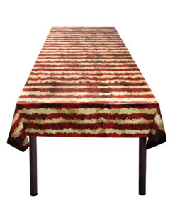 Creepy Halloween Clown Tischdecke