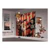 Wanddeko Skelett -Halloween Dekorations Geschäft creepy clown wand deko fuer halloween halloween wandfolie mit 32 cutouts 22379