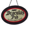 Draculas Pub Wanddeko Mit LEDs 47cm 2 Draculas Pub Wanddeko Mit LEDs 47cm -Halloween Dekorations Geschäft draculas pub kneipenschild mit leds draculas pub wanddeko draculas pub halloween sign with leds 51272 001