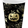 Extravagante Halloween Kürbis Pappbecher 6 St. 2 Extravagante Halloween Kürbis Pappbecher 6 St. -Halloween Dekorations Geschäft edle halloween kuerbis pappbecher noble halloween pumpkin paper cups elegante halloween tischdeko 53229