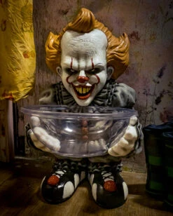 IT 2017 Pennywise Süßigkeiten Halter -Halloween Dekorations Geschäft es 2017 pennywise suessigkeiten halter it movie candy bowl holder 37167 4