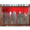 Halloween Fensterblut -Halloween Dekorations Geschäft fensterblut drips of blood halloween dekoration fuer spiegel und fenster bloody window decor 12645