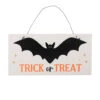 Trick Or Treat Fledermaus Hängeschild 1 Trick Or Treat Fledermaus Hängeschild -Halloween Dekorations Geschäft fledermaus trick or treat haengeschild trick or treat hanging sign halloween deko 51657 01