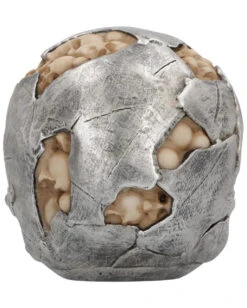 Fraktur Totenschädel 16cm 11 Fraktur Totenschädel 16cm -Halloween Dekorations Geschäft fracture totenkopf fracture totenschaedel fracture skull gothic deko 54583 03