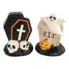Halloween Grabsteine Salz & Pfefferstreuer -Halloween Dekorations Geschäft geisterfriedhof salz und pfefferstreuer halloween geschenke spooky halloween homeware und wohnungsdeko ghost salt and pepper set 54644