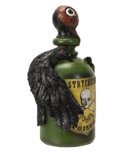 Giftflasche Mit Blutigem Augapfel & Krähe 20cm 11 Giftflasche Mit Blutigem Augapfel & Krähe 20cm -Halloween Dekorations Geschäft giftflasche mit blutigem auge und schwarzem rabe poision bottle with bloody eyeball and raven gothic deko 54745 04