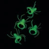 "UV Licht Leuchtende" Spinnen 144 St -Halloween Dekorations Geschäft glow in the dark spinnen halloween deko gid glow in the dark spiders halloween insekten 51528 01