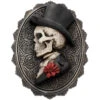 Gothic Skelett Gentleman Day Of The Dead Wand- & Standbild -Halloween Dekorations Geschäft gothic skelett gentleman day of the dead wandbild gothic skeleton gentleman wall plaque gothic deko 39302