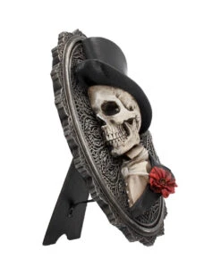 Gothic Skelett Gentleman Day Of The Dead Wand- & Standbild -Halloween Dekorations Geschäft gothic skelett gentleman day of the dead wandbild gothic skeleton gentleman wall plaque gothic deko 39302 4