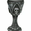 Gothic Totenschädel Kelch -Halloween Dekorations Geschäft gothic totenkopf kelch trinkbecher fuer horror und halloween fans 24666