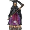 Sensenmann Backflow Räucherkegel Halter Mit LED 1 Sensenmann Backflow Räucherkegel Halter Mit LED -Halloween Dekorations Geschäft grim reaper backflow raeucherkegel halter mit licht grim reaper backflow incense burner with light 50660 01