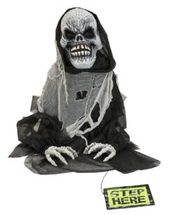 Skelett Reaper Ground Breaker Halloween Animatronic 68cm -Halloween Dekorations Geschäft grim reaper halloween animatronic halloween figuren online kaufen halloween standfigur 53780 04