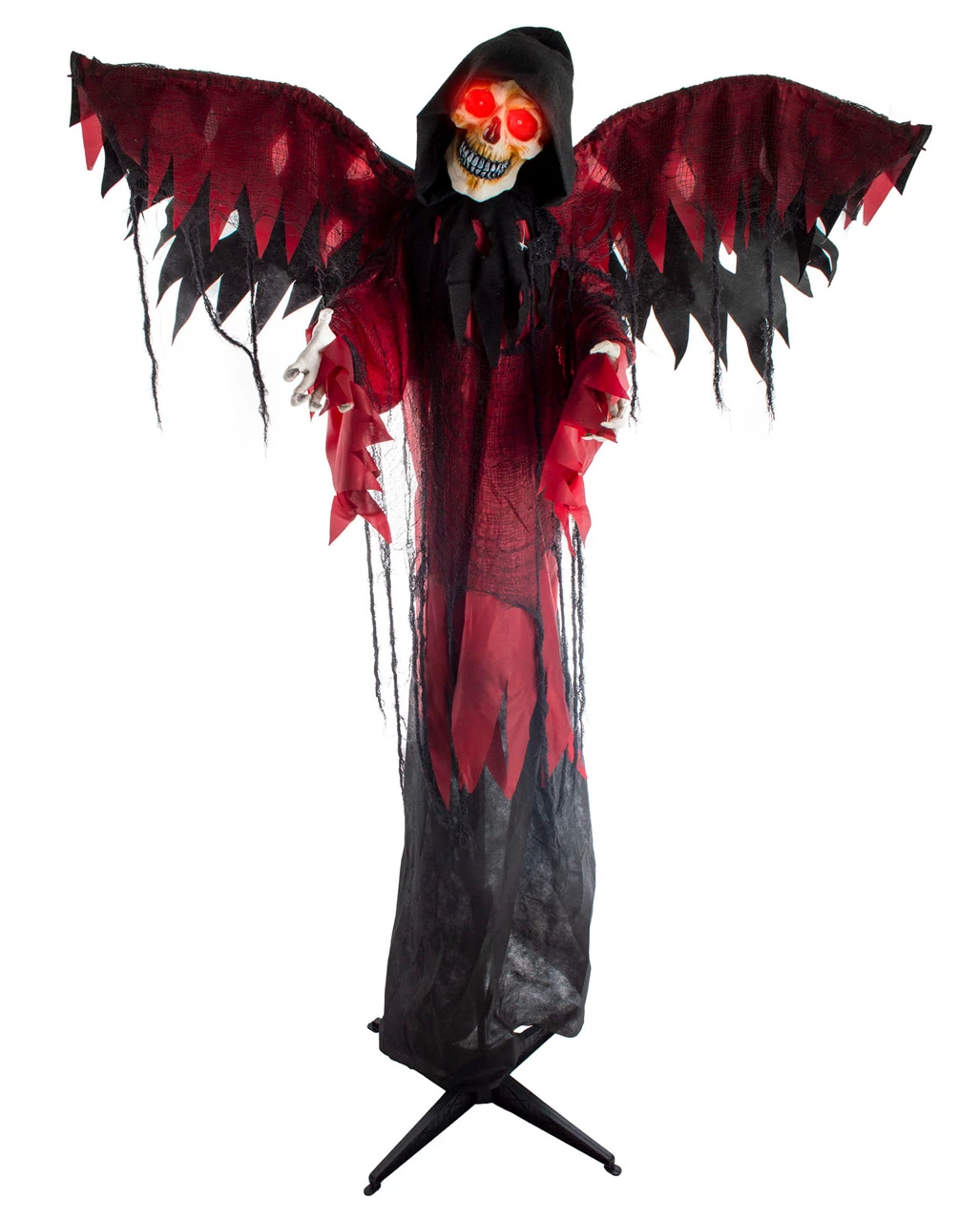 Sensenmann Mit Flügelbewegung, Licht & Sound 3 Sensenmann Mit Flügelbewegung, Licht & Sound