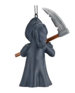 Sensenmann Christbaumkugel 8,9cm 10 Sensenmann Christbaumkugel 8,9cm -Halloween Dekorations Geschäft grim reaper weihnachtskugel halloween und horror weihnachtsdeko und wohnaccessoires grim reaper hanging ornament 54748 5