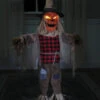 Schaurige Vogelscheuche Halloween Animatronic -Halloween Dekorations Geschäft grimmige vogelscheuche halloween animatronic twitching pumpkin scarecrow animated prop halloween und horror deko 51247