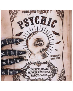 Hellseher Zauberbuch Deko 25,8cm 13 Hellseher Zauberbuch Deko 25,8cm -Halloween Dekorations Geschäft grimoire hexenbuch deko psychic compendium deco halloween tischdekoration 51062 05