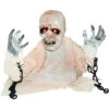Mumie Halloween Animatronic 40cm 1 Mumie Halloween Animatronic 40cm -Halloween Dekorations Geschäft groundbreaker mumie animatronic 40cm halbierte mumie halloween dekofigur animated mummy 36298 01
