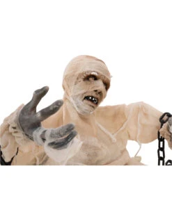 Mumie Halloween Animatronic 40cm 11 Mumie Halloween Animatronic 40cm -Halloween Dekorations Geschäft groundbreaker mumie animatronic 40cm halbierte mumie halloween dekofigur animated mummy 36298 05