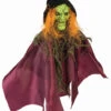 Grüne Waldhexe Hängefigur 30 Cm -Halloween Dekorations Geschäft gruene hexe haengefigur green witch hanging prop halloween deko halloween figur 39501 01