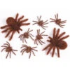 Deko Taranteln Braun 8 St. 2 Deko Taranteln Braun 8 St. -Halloween Dekorations Geschäft haarige braune spinnen 8 st halloween dekoration spinnen zum dekorieren 28423