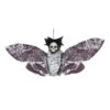 Haarige Totenschädel Motte Als Hängefigur 55cm -Halloween Dekorations Geschäft haarige totenkopf motte hairy skull moth halloween dekoration halloween ungeziefer 54008 01