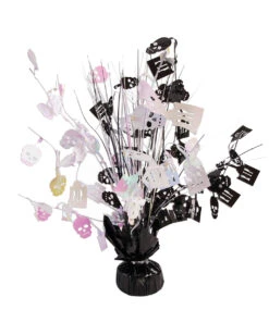 Halloween Tischdeko Mit Totenkopf Fontäne 38 Cm