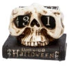 Totenkopf Halloween Countdown Zähler -Halloween Dekorations Geschäft halloween countdown zaehler totenkopf halloween countdown counter skull totenschaedel deko 52551