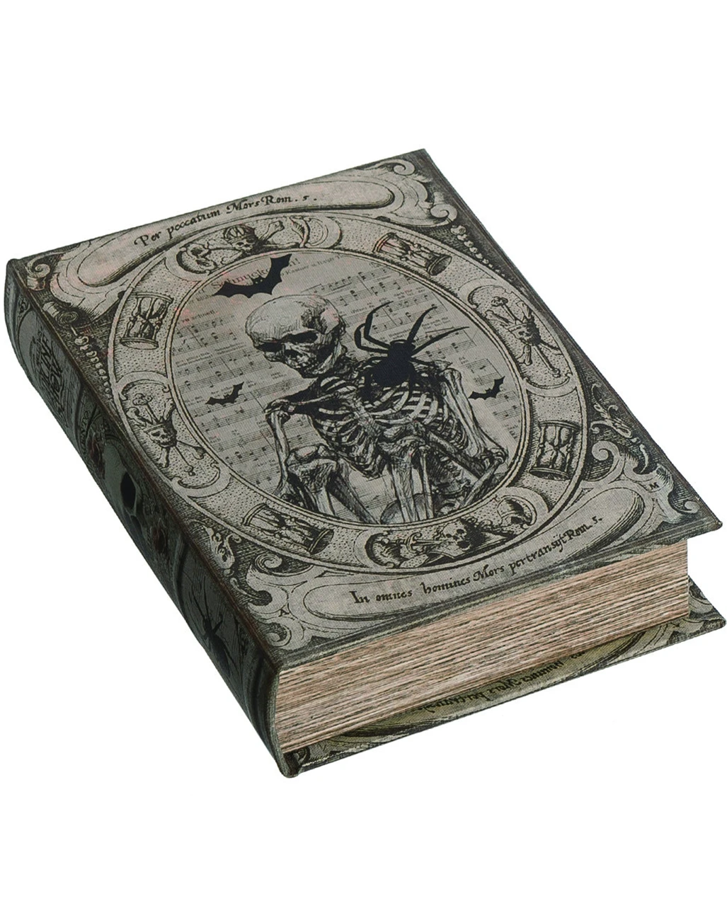 Dekobuch Mit Geheimfach Für Halloween 4 Dekobuch Mit Geheimfach Für Halloween – Bild 2